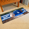 MLB - Los Angeles Dodgers Baseball Runner Rug - 30in. x 72in.