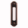 Heath Zenith Oil Rubbed Bronze Brown Metal Wired Pushbutton Doorbell