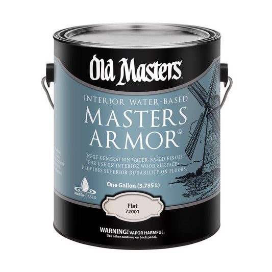 Old Masters Masters Armor Flat Clear Water-Based Floor Finish 1 gal. (Pack of 2)
