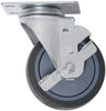 Titan 4 in. D Swivel Thermoplastic Rubber Caster 250 lb 1 pk