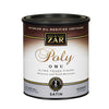 Zar Ultra Max Satin Clear Polyurethane 1 Qt.