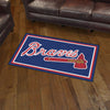 MLB - Atlanta Braves Tomahawk 3ft. x 5ft. Plush Area Rug