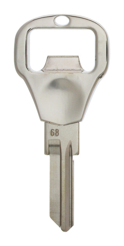Hillman Bottle Opener Key House/Padlock Universal Key Blank Double (Pack of 4).