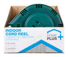 Home Plus 8 ft. L Plastic Automatic Retractor Cord Reel (Pack of 6)