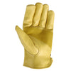 Wells Lamont L Cowhide Leather Driver Saddletan Gloves (Pack of 3)