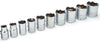 Performance Tool 3/8 in. drive Metric Socket Set 10 pc