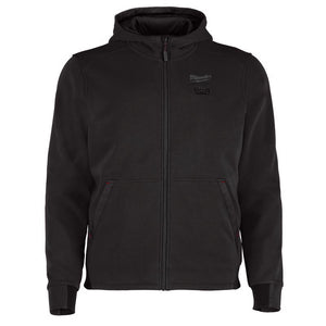 Milwaukee M12 L Long Sleeve Men's Hooded Heated Hoodie Black