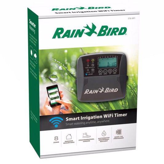 Rain Bird Programmable 8-Zone Wi-Fi Sprinkler Timer