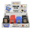 Blazing LEDz Solar 18 lm Assorted LED Flashlight AAA Battery (Pack of 24)