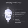 Feit A19 E26 (Medium) LED Bug Zapper Bulb Daylight 60 Watt Equivalence 1 pk