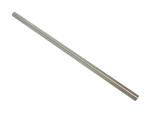 Eje del soplador de acero plateado de 24 pulg. de alto x 1 pulg. de ancho