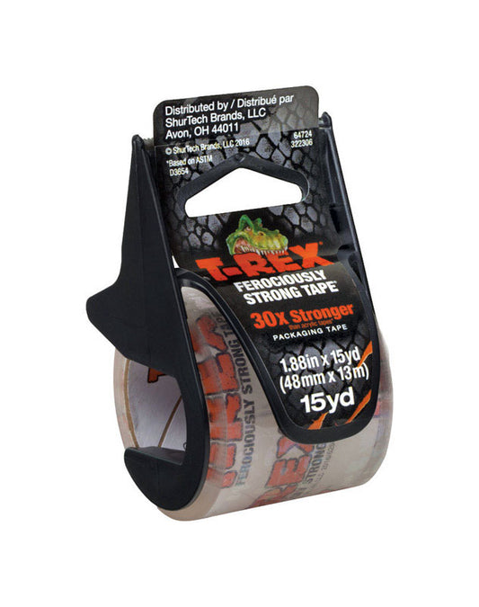 T-Rex 1.88 in. W x 15 yd. L Packaging Tape Clear (Pack of 6)