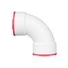 Connectite Connectite Schedule 40 2 In. Hub  X 2 In. Dia. Hub Pvc Bend Elbow Plastic 90 Deg.