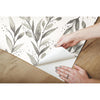 Magnolia Home by Joanna Gaines 20.5 in. W X 216 in. L Olive Branch Peel and Stick Wallpaper (Pack of 4)