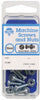 Hillman No. 8-32 x 2 in. L Slotted Round Head Zinc-Plated Steel Machine Screws 5 pk (Pack of 10)