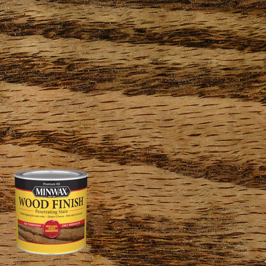 Minwax Wood Finish Semi-Transparent Early American Oil-Based Wood Stain 0.5 pt. (Pack of 4)