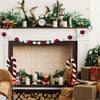 Youngcraft Red/White 3D Christmas Candy Cane Stake Table Decor (Pack of 10)