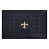 NFL - New Orleans Saints Heavy Duty Door Mat - 19.5in. x 31in.
