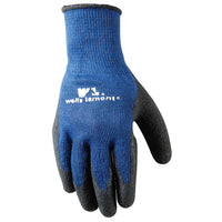 Wells Lamont Men's Work Gloves Black/Blue S 1 pk