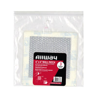 Allway 6 In. L X 6 In. W Fiberglass White Self Adhesive Drywall Mesh Patch