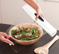 Wenko White Abs Plastic Foil Perfect Cutter Dispenser 1 Pk