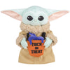 Gemmy 11 in. Animated Plush Grogu with Tentacle Trick or Treat Bag Halloween Decor