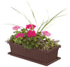 Akro Mils VNP24000E21 24" Chocolate Venetian Flower Boxes (Pack of 6)
