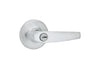 Kwikset  Delta  Satin Chrome  Entry Lockset  ANSI/BHMA Grade 3  KW1  1-3/4 in.