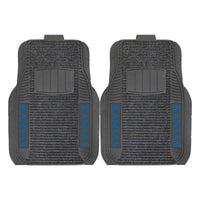 University of Kansas 2 Piece Deluxe Car Mat Set