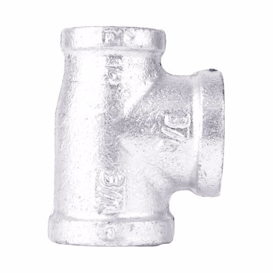 Bk Products 3/4 In. Fpt  X 3/4 In. Dia. Fpt Galvanized Malleable Iron Reducing Tee