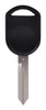 Duracell KeyStart Black/Silver Plastic Double Sided Automotive Chipkey for Ford H84-PT Transponder Key