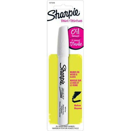 Sharpie White Medium Tip Paint Marker 1 pk (Pack of 6)