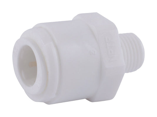 SharkBite Push to Connect 3/8 in. OD X 1/8 in. D MIP Plastic Adapter
