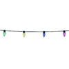 Celebrations Platinum LED C9 RGBW 50 ct String Smart-Enabled Christmas Lights 33.33 ft.