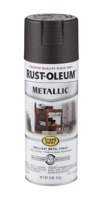 Rust-Oleum Stops Rust Oil Rubbed Bronze Spray Paint 11 oz.