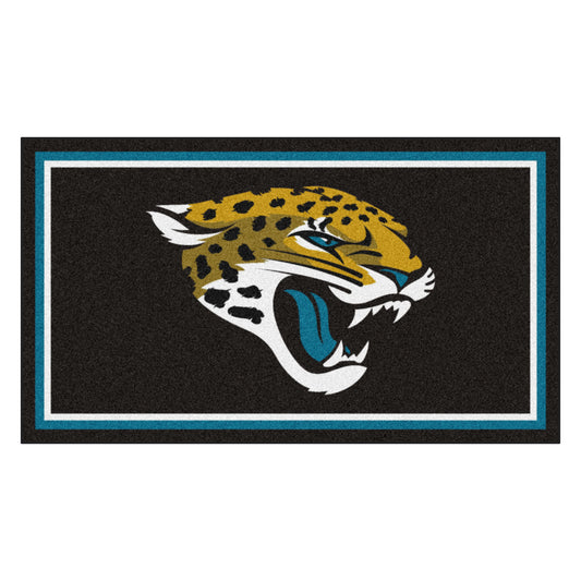 NFL - Jacksonville Jaguars 3ft. x 5ft. Plush Area Rug
