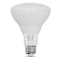 Feit Electric BR30 E26 (Medium) LED Bulb Adjustable White 100 Watt Equivalence 1 pk (Pack of 6)