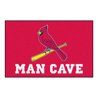 MLB - St. Louis Cardinals Man Cave Rug - 19in. x 30in.