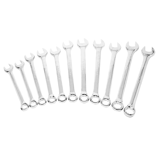Performance Tool 12 Point SAE Combination Wrench Set 11 pc