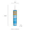 Liquid Nails Projects & Foamboard High Strength Paste Adhesive 10 oz. (Pack of 12)