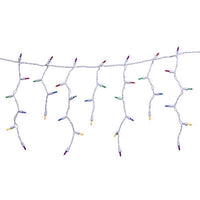 Celebrations Classic LED T5 Multicolored 300 ct Icicle Christmas Lights 19.6 ft.