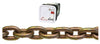 Campbell 1/4 in. Oval Link Carbon Steel Transport Chain 0.31 in. D X 65 ft. L