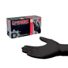 Gloveworks Nitrile Disposable Gloves X-Large Black Powder Free 100 pk