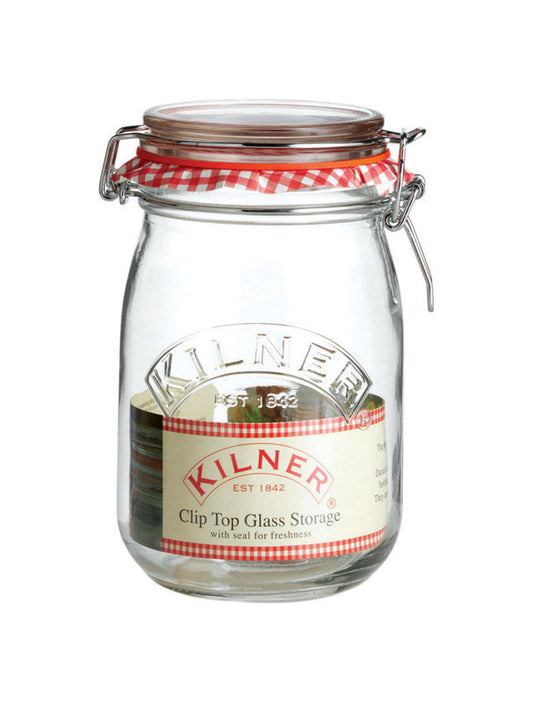 Kilner 1 qt. Storage Jar 1 pk Clear (Pack of 12)