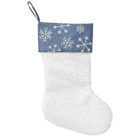 Celebrations Home Blue/White Snowflake Christmas Stocking 20 in. (Pack of 12)