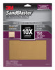 3M Sandblaster 11 in. L X 9 in. W 150 Grit Ceramic Sandpaper 4 pk