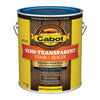 Cabot Semi-Transparent 16337 Cordovan Brown Oil-Based Penetrating Oil Deck and Siding Stain 1 gal. (Pack of 4)