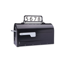 Architectural Mailboxes Black Plastic Manhattan Mailbox Name/Address Kit - Deal of The Week