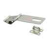 National Hardware Zinc-Plated Aluminum/Steel 4-1/2 in. L Double Hinge Safety Hasp 1 pk