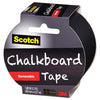 3M 1905R-Cb-Blk 1.88" X 5 Yards Black Scotch Chalkboard Tape